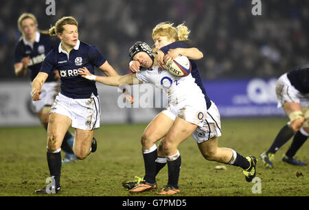 Rugby-Union - 2015 Frauen RBS Six Nations - England Frauen V Schottland Frauen - Northern Echo Arena Stockfoto