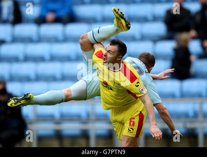 Fußball - Himmel Bet League One - Coventry City V Milton Keynes Dons - Ricoh Arena Stockfoto