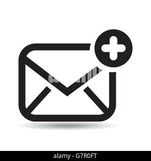 e-Mail-Einstellungen design Stock Vektor