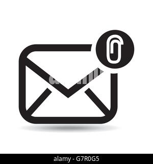 e-Mail-Einstellungen design Stock Vektor