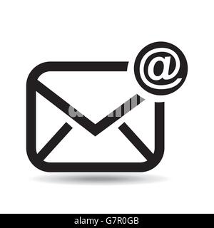 e-Mail-Einstellungen design Stock Vektor