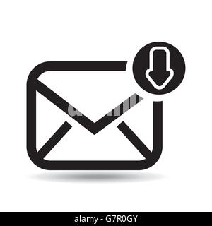 e-Mail-Einstellungen design Stock Vektor