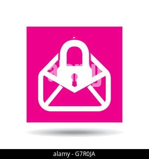 e-Mail-Einstellungen design Stock Vektor