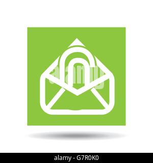 e-Mail-Einstellungen design Stock Vektor