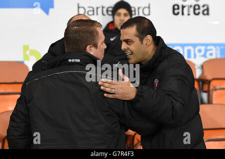 Fußball - Himmel Bet Meisterschaft - Blackpool V Charlton Athletic - Bloomfield Road Stockfoto
