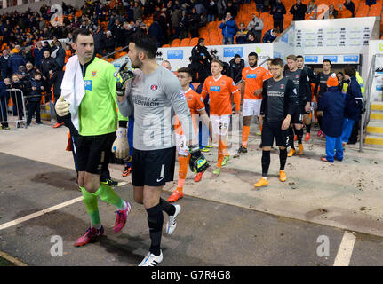 Fußball - Himmel Bet Meisterschaft - Blackpool V Charlton Athletic - Bloomfield Road Stockfoto