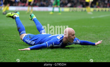 Fußball - Himmel Bet Meisterschaft - Watford V Ipswich Town - Vicarage Road Stockfoto