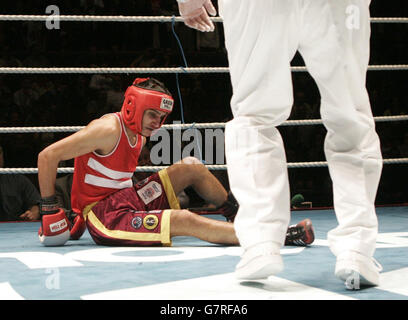 Boxen - Amir Khan V Craig Watson - ABA-Meisterschaften - Preston Guild Hall Stockfoto