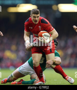 Rugby-Union - 2015 RBS 6 Nations - Wales / Irland - Millennium Stadium Stockfoto