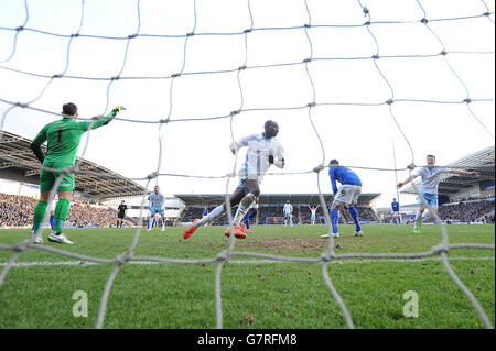 Fußball - Himmel Bet League One - Chesterfield gegen Coventry City - Proact Stadion Stockfoto