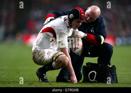 Rugby-Union - RBS 6 Nations Championship 2005 - Wales V England - Millennium Stadium Stockfoto