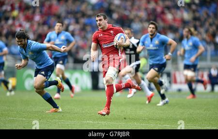 Rugby-Union - 2015 RBS Six Nations - Italien V Wales - Stadio Olympico Stockfoto