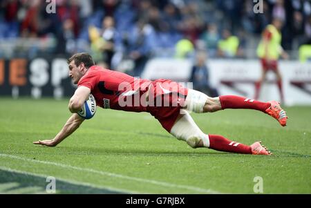 Rugby-Union - 2015 RBS Six Nations - Italien V Wales - Stadio Olympico Stockfoto