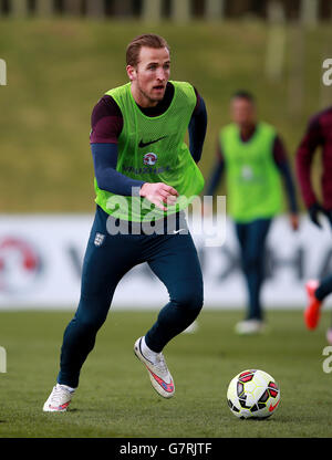 Fußball - UEFA Euro 2016 - Qualifikation - Gruppe E - England V Litauen - England Training - St Georges Park Stockfoto