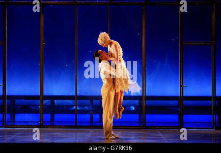 Northern Ballet ist der große Gatsby Probe Sadler es Wells - London Stockfoto