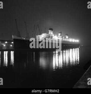 Transport - Queen Mary - Southampton Stockfoto