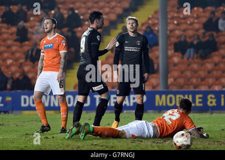 Fußball - Himmel Bet Meisterschaft - Blackpool V Charlton Athletic - Bloomfield Road Stockfoto