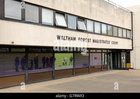 Waltham Forest Magistrates' Court - Aktien. Allgemeine Ansicht des Waltham Forest Magistrate' Court. Stockfoto