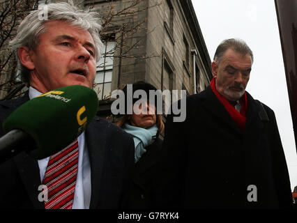 Ian Bailey Klage Stockfoto