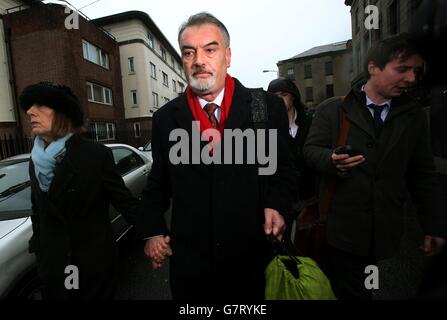 Ian Bailey Klage Stockfoto