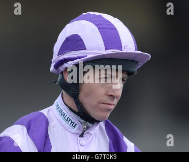 Pferderennen Sie - Lincoln Family Fun Day - Doncaster Racecourse Stockfoto