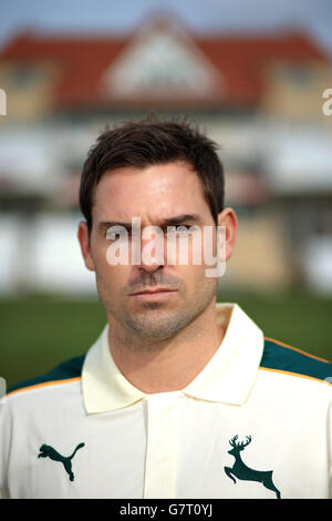 Cricket - 2015 Nottinghamshire CC Media Day - Trent Bridge. Michael Lumb, Nottinghamshire Stockfoto