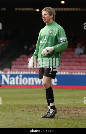 Fußball - Nationwide Conference - York City / Woking FC - KitKat Crescent. York City Torwart Chris Porter. Stockfoto