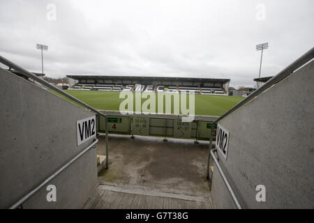 Ground gv während des schottischen Premiership-Spiels im St Mirren Park, Paisley. DRÜCKEN Sie VERBANDSFOTO. Bilddatum: Freitag, 3. April 2015. Siehe PA Geschichte FUSSBALL St Mirren. Bildnachweis sollte lauten: Jeff Holmes/PA Wire. Stockfoto