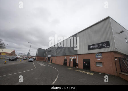 Ground gv während des schottischen Premiership-Spiels im St Mirren Park, Paisley. DRÜCKEN Sie VERBANDSFOTO. Bilddatum: Freitag, 3. April 2015. Siehe PA Geschichte FUSSBALL St Mirren. Bildnachweis sollte lauten: Jeff Holmes/PA Wire. Stockfoto