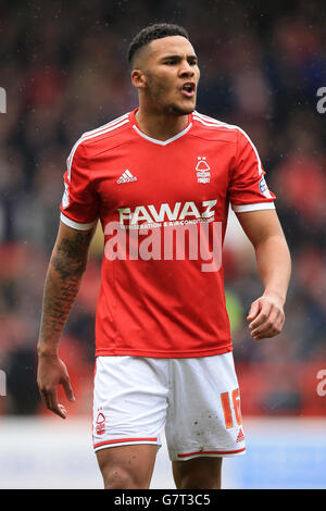 Fußball - Sky Bet Championship - Nottingham Forest gegen Wolverhampton Wanderers - City Ground. Jamaal Lascelles, Nottingham Forest Stockfoto