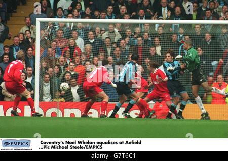 ENGLISCHER Fußball - Liverpool gegen Coventry City Stockfoto