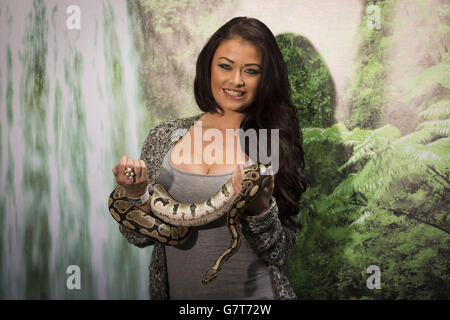 Ich bin ein Star holt mich hier raus! Labyrinth Start - Chertsey Stockfoto