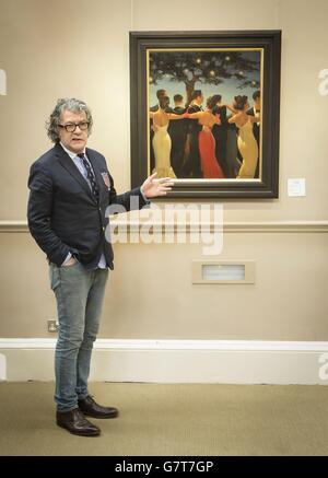 Jack Vettriano Auktion Stockfoto