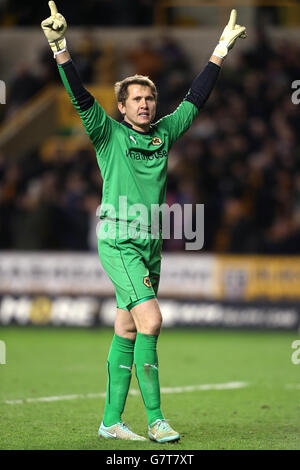 Fußball - Himmel Bet Meisterschaft - Wolverhampton Wanderers V Derby County - Molineux Stadium Stockfoto