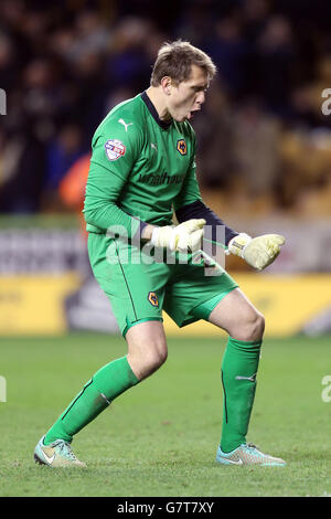 Fußball - Himmel Bet Meisterschaft - Wolverhampton Wanderers V Derby County - Molineux Stadium Stockfoto