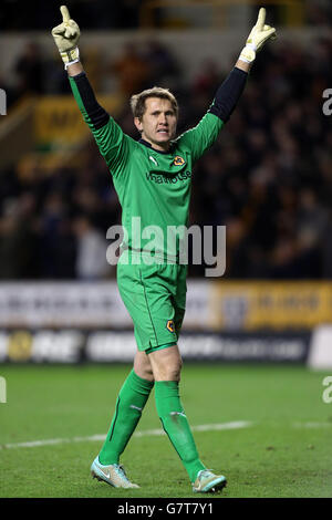 Fußball - Himmel Bet Meisterschaft - Wolverhampton Wanderers V Derby County - Molineux Stadium Stockfoto