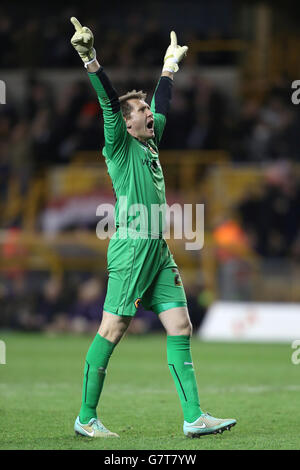 Fußball - Himmel Bet Meisterschaft - Wolverhampton Wanderers V Derby County - Molineux Stadium Stockfoto