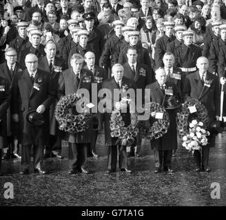 Erinnerung-Service - Whitehall, London Stockfoto