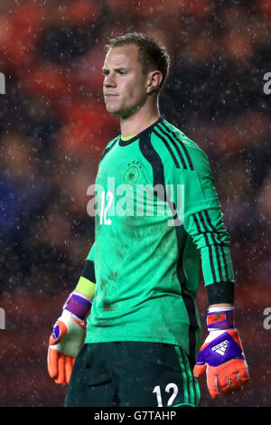 Fußball - Under 21 International - England unter 21 / Deutschland unter 21 - Riverside Stadium. Torwart Marc-Andre ter Stegen, Deutschland U21. Stockfoto