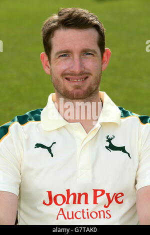 Cricket - 2015 Nottinghamshire CC Media Day - Trent Bridge. Riki Wessels, Nottinghamshire Stockfoto