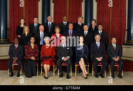 London 2012 Olympisches Angebot - Buckingham Palace Stockfoto