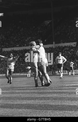 Fußball - 1988 volle Mitglieder-Cup-Finale - Luton Town V Reading - Wembley Stockfoto