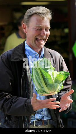 Parlamentswahlen 2015 Kampagne - 10. April Stockfoto