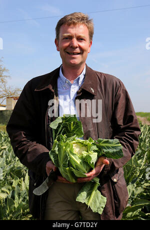 Parlamentswahlen 2015 Kampagne - 10. April Stockfoto