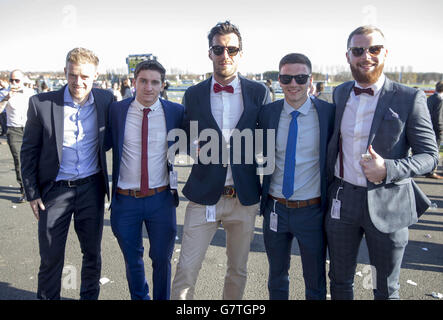 Horse Racing - 2015 Korallen schottische Grand National Festival - Tag 2 - Ayr Racecourse Stockfoto