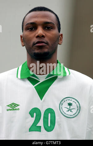 Fußball - International freundlich - Ungarn gegen Saudi-Arabien - das Atatürk Olympiastadion. Hadi Sharify, Saudi-Arabien Stockfoto