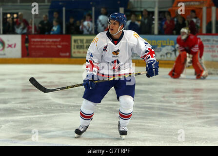 Eishockey - International Friendly - Großbritannien - Polen - Coventry SkyDome. Chris Blight, Großbritannien Stockfoto