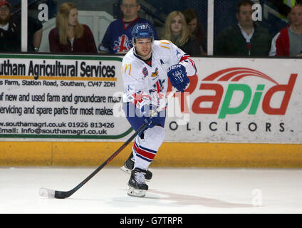 Eishockey - International Friendly - Großbritannien - Polen - Coventry SkyDome. Robert Dowd, Großbritannien Stockfoto