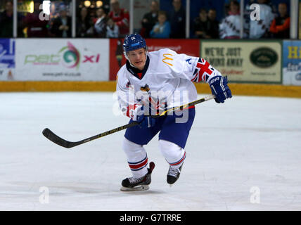 Eishockey - internationale Freundschaftsspiele - Großbritannien V Polen - Coventry SkyDome Stockfoto