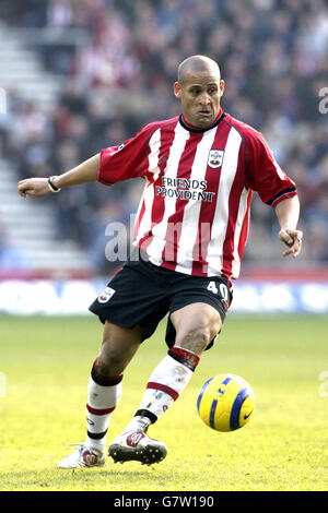 Fußball - FA Barclays Premiership - Southampton / Everton - St Mary's Stadium. Nigel Quashie, Southampton Stockfoto